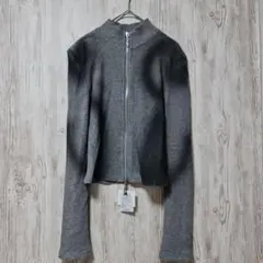 ジップアップ カーディガン