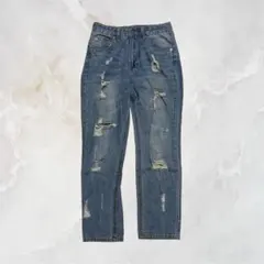 00's vintage デニムパンツ y2k パンク グランジ系のサムネイル