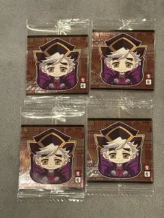 鬼滅の刃 ウエハース シール 其ノ十四 童磨 4枚セット