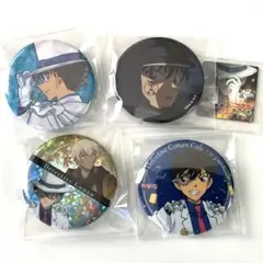 名探偵コナン　まじっく快斗　怪盗キッド　黒羽快斗　缶バッジ　業火の向日葵　①