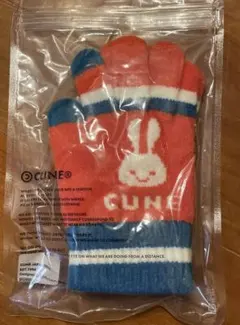 新品未開封⭐︎CUNE ウサギロゴ 手袋