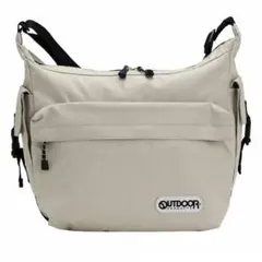 【新品未使用✨️】　OUTDOOR　ショルダーバック　ライトグレーのサムネイル