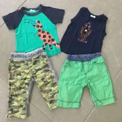 お値下げ☆ハッカキッズ☆Tシャツ☆短パン☆4着セット☆110