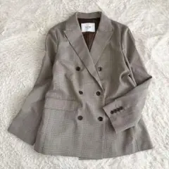 JOURNAL STANDARD L'ESSAGE / リネンチェックジャケット - メルカリ