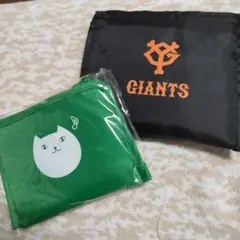 GIANTS エコバッグ &猫デザイン エコバッグ