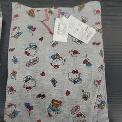 HELLO KITTY サーマルワンピース グレー M~L ②