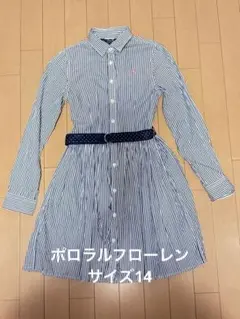 サイズ14 ｜Polo Ralph Lauren ストライプ ワンピースのサムネイル