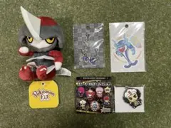 ポケモンfit コマタナ、全国図鑑メタルチャーム、ラバーキーホルダー、ステッカー