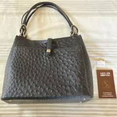 美品　オーストリッチレザー ショルダーバッグ　クラインカルー KKLKのサムネイル