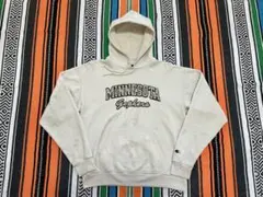 チャンピオン パーカー オフホワイト M 刺繍タグ ヴィンテージ スウェット