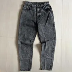 未使用に近い　ペコクラブ　ジーンズ　ブラック　M