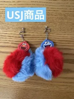 USJ セサミストリート ファー イヤリング エルモ クッキーモンスター