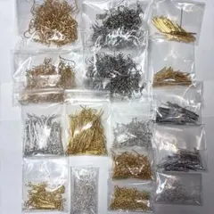 特価!！ハンドメイド用 ピアスパーツセット ゴールド シルバー