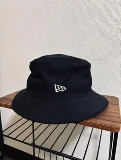 New Era ブラック バケットハット M/L