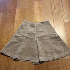 COMME CA ANGEL コーデュロイ　キュロットスカート　130cm