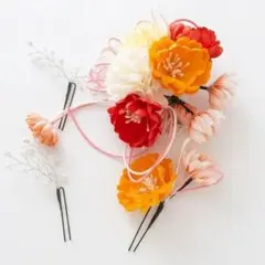 髪飾り 花飾り かんざし　振袖　成人式