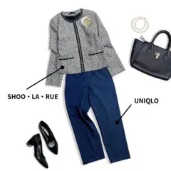 即日発送★シューラルーｘユニクロ　フォーマルセットアップ　M　 卒業式 入学式