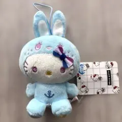 【未使用】ハローキティ　50+1 マスコット　マリンバニー