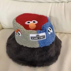 セサミストリート バケハ ユニバーサルスタジオ USJキャラクター帽子