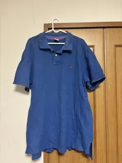 NIKE XL ブルーポロシャツ
