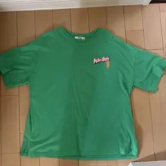 Make a Dunk オーバーサイズTシャツ グリーンのサムネイル