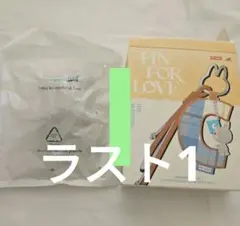 ラブブ PIN FOR LOVE イニシャル アルファベット キーリング I