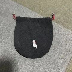 猫柄巾着袋
