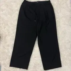 Beno イージースラックス ワイドパンツ ブラック Lサイズ メンズ