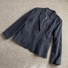 マドモアゼルノンノン ジャケット40 日本製 グレー テーラード 定価6万