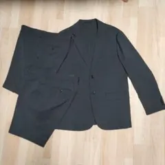 2パンツUNIQLO 感動ジャケット＆パンツセットアップ　ダークグレー