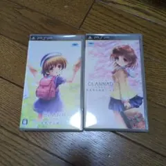 PSP CLANNAD 光見守る坂道で 上巻　下巻　まとめ売り クラナド