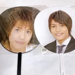 WEST. B.A.D 中間淳太 ジュニア時代 うちわ2点