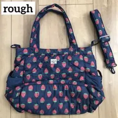 rough いちご柄　トートバッグのサムネイル