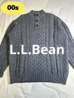 ケーブルニット llbean
