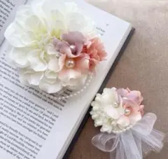 新春早割⭐︎親子コサージュ 入学式　卒業式　フォーマル