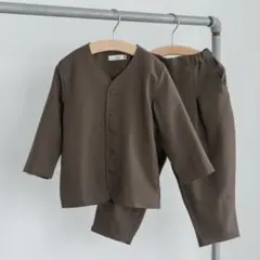 【新品】riziere ノーカラージャケット セットアップ 120サイズ