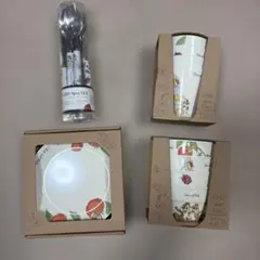 チップとデール　メラミン食器セット&カトラリーのサムネイル