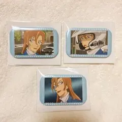 名探偵コナン スクエア缶バッジコレクション 萩原千速ver. 4種セット