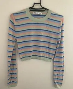 ZARA トップス ショート丈のサムネイル