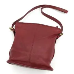 COACH コーチ オールドコーチ ショルダーバッグ レッド 赤 レザー