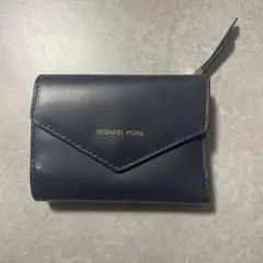 ☆中古品☆マイケルコース  BLAKELY 財布　紺　ネイビー　ADMIRAL
