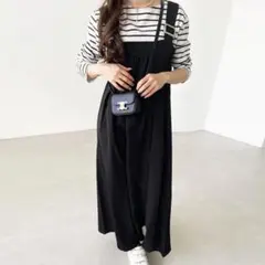 バックルデザインジャンスカ （ブラック）