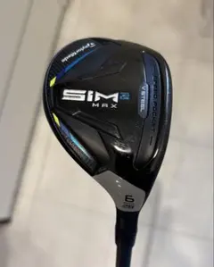 USモデル　TaylorMade SIM2 MAX ユーティリティ #6 28度のサムネイル