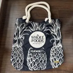 ハワイ　ホールフーズマーケット　エコバッグ