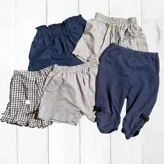 120cm 半ズボン・ハーフパンツ5枚まとめ売り