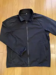 美品 ユニクロ フルジップ ブラック Lサイズ