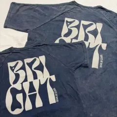 ルルモーメント　しまむら　ピグメントTシャツ　親子コーデ　2点セット