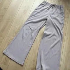 GU 140 プリーツパンツ　ピンク