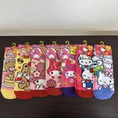 ドン・キホーテ限定 サンリオ キャラクター レディース　ソックス　7点のサムネイル