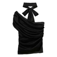 SNIDEL ギャザーアシメカットプルオーバー